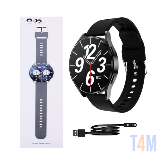 Smartwatch OD5 1,36" (Versão de Chamada) Preto